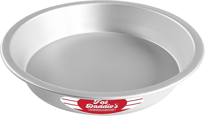 Fat Daddio's PIE-9 Anodized Aluminum Pie Pan, 9 x 1.5 Inch
