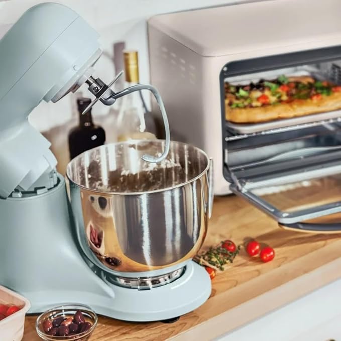 Wonderful Kitchen Stand Mixer 5.3 Qt Bowl, 12 Speeds Tilt-Head, Dough Hook Flat Beater Whisk for Baking Tasks Metal Build for Baking (Hydrangea)