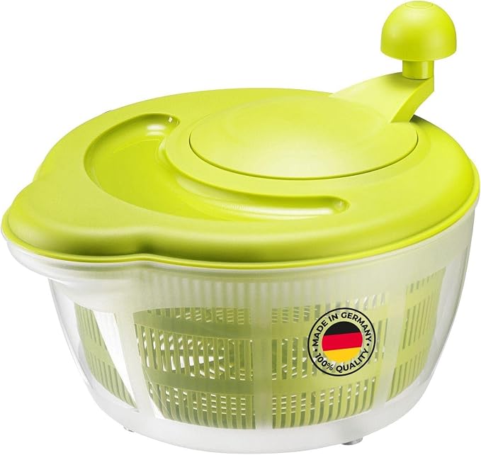 Westmark German Vegetable and Salad Spinner with Pouring Spout and Non-Slip Feet