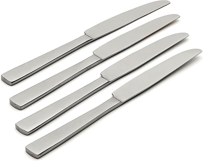 Oneida Robinson Nocha 4PK Dinner Knives, Set of 4, Stainless Steel
