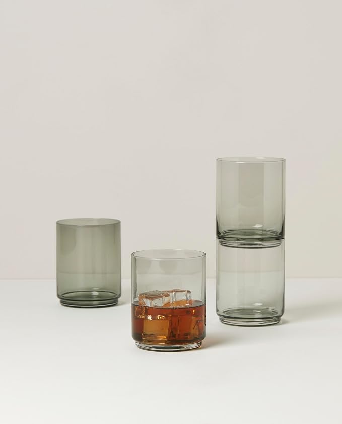 Lenox Tuscany Classics 4Pc Tall Glasses, 1.10, Black