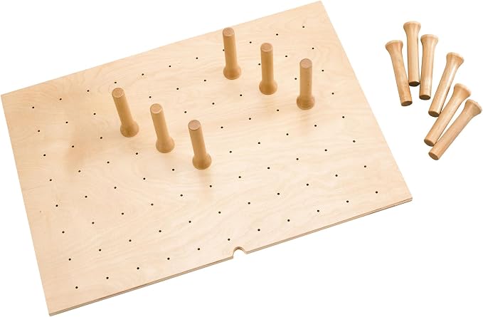 Rev-A-Shelf Trimmable Pegboard Drawer Divider Organizer | Trim to Custom Fit Wooden Kitchen Cabinet Storage Utensil, Pots & Dish Rack, 30 x 21, 4DPS-3021
