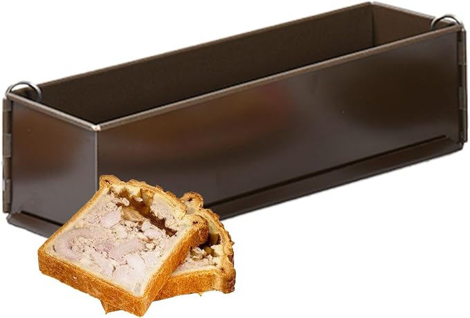 Gobel Loaf Pan/Pate Mold – Non-Stick – Removable Bottom – Professional Terrine Pan – 15 3/4" x 3 1/8"