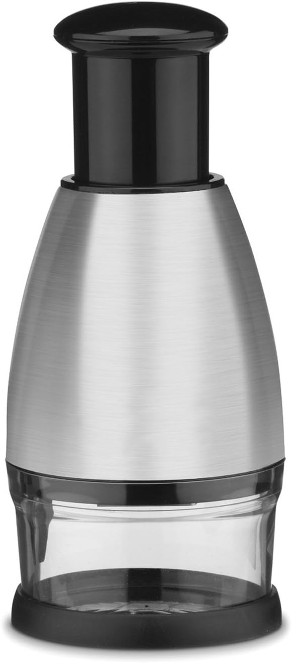 Best Utensils Premium Stainless Steel Chopper And Dicer Chop Veggies Herbs And Nuts With Ease Black