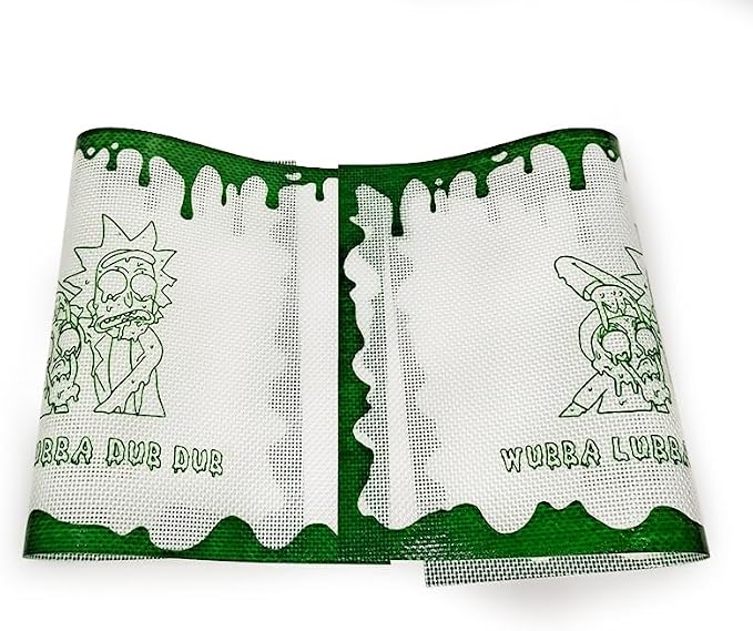 20X30cm Green Rectangle Silicone Mat Pad Non Stick Silicone Mats 5pcs+1Tool