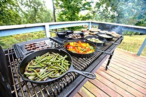 Lodge Round Seasoned Cast Iron Griddle 10.5 Inches - Round-Shaped, Pre-Seasoned Iron Griddle Pan - Non-Toxic, PFAS-Free Cookware - Compatible with Stovetop, Oven, Grill, or Campfire (Pack of 3)
