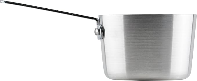 Winco 1 1/2 qt Heavy-Duty Tapered Aluminum Sauce Pan | Great for Cooking, Food Preparation and Restaurant Kitchens