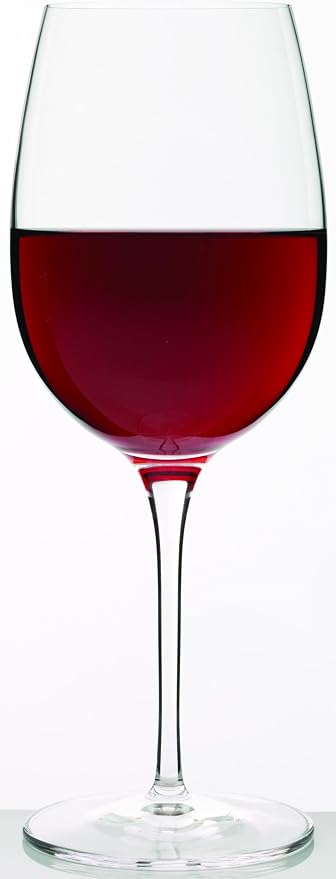 Luigi Bormioli Crescendo Bordeaux Wine Glasses - Clear, Set of 4