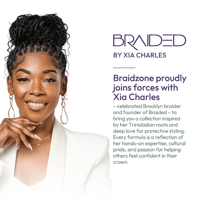 ORS Olive Oil Braidzone Braid Sheen Spray with Lavender, Acai & Biotin for Hair & Scalp Nourishment 10 Ounces (Pack of 3)