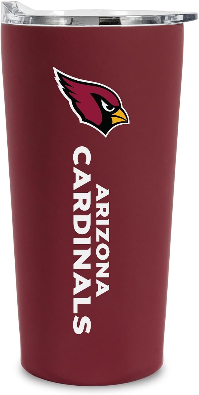 Rico Industries NFL Football Soft Touch, Easy Grip Tumbler