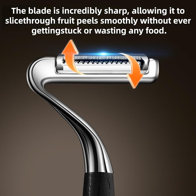 304 Stainless Steel Julienne Peeler. | The julienne side works really well for carrots, zucchini, and cucumbers, which is perfect for salads, stir fry