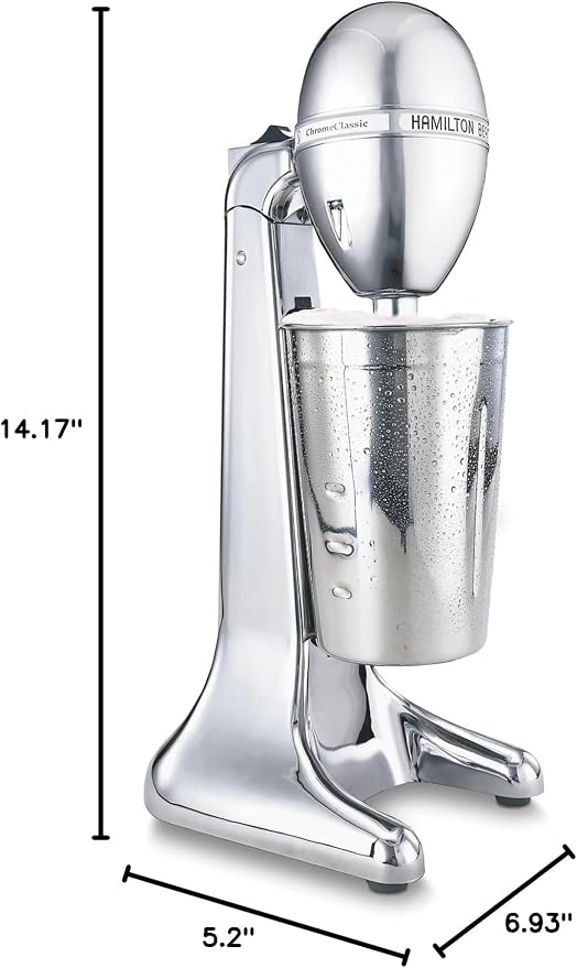 Hamilton Beach DrinkMaster Retro Milkshake Maker & Electric Drink Mixer