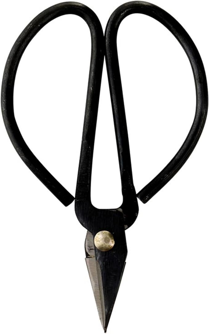 Santa Barbara Design Studio Kitchen Herb Shears Garden Scissors Herb Snipper, 5" Long, Black
