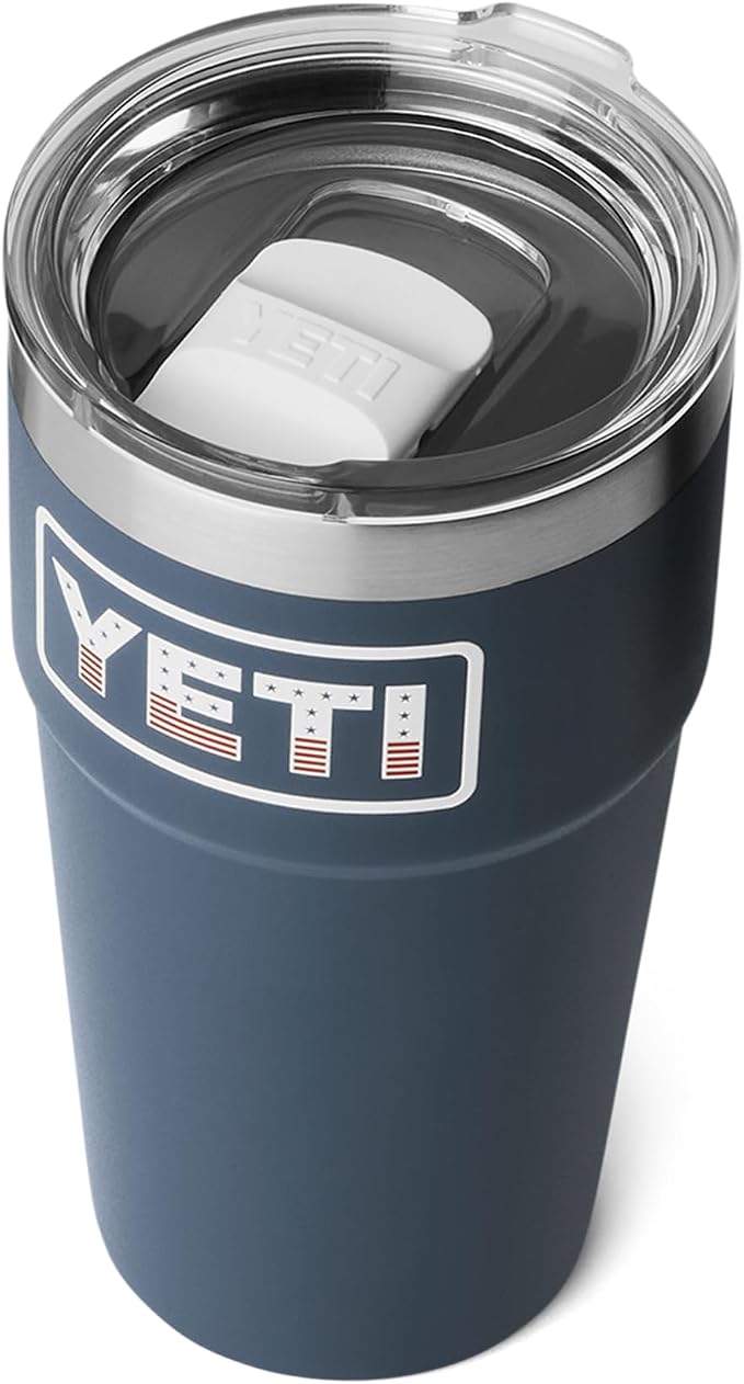 YETI Rambler 20 oz Stackable Tumbler, Stainless Steel, Vacuum Insulated with MagSlider Lid