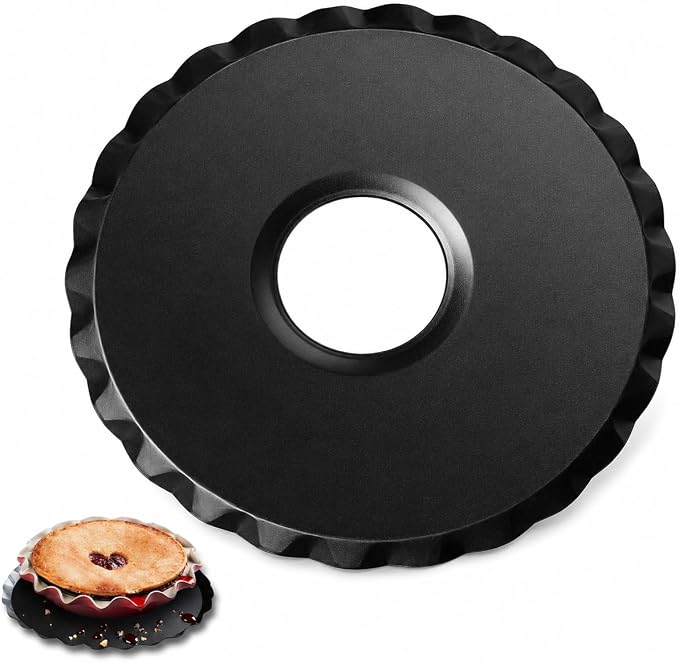 Mrs. Anderson’s Baking Non-Stick Pie Drip Catcher Pan, Carbon Steel with Premium Non-Stick Coating, PFOA and BPA Free
