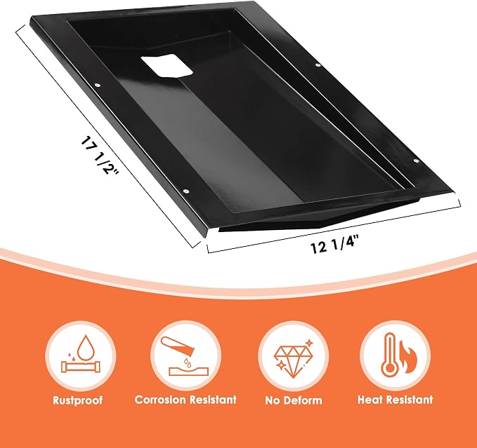 69804 Grease Tray for Weber Spirit 300 Series (2013 and Newer) | Drip Pan Tray for Weber Spirit E-310 E-320 E-330 S-310 S-320 S-330, Grease Tray for Weber 69804 Parts