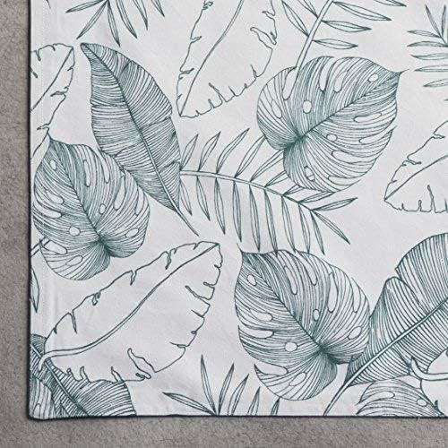 Maison d' Hermine Placemats Set of 4 Reusable 100% Cotton (13"x19") | Cloth Place Mats Washable Table Mats for Kitchen Dining Party Wedding Hotel Home Restaurant Spring Summer - Tropiques