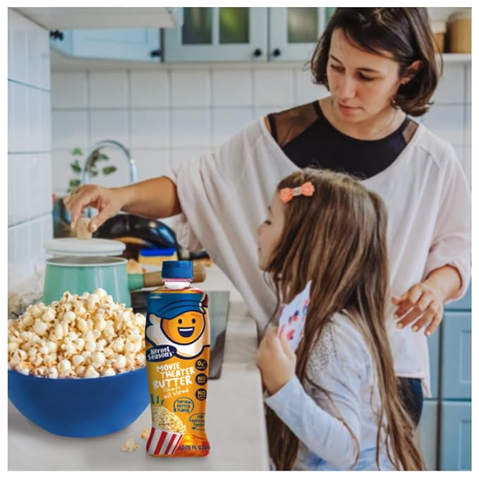 Kernel Season's Movie Theater Popcorn Oil, Butter, 13.75 Ounce, 2 Count | Theater Popcorn Oil, Butter