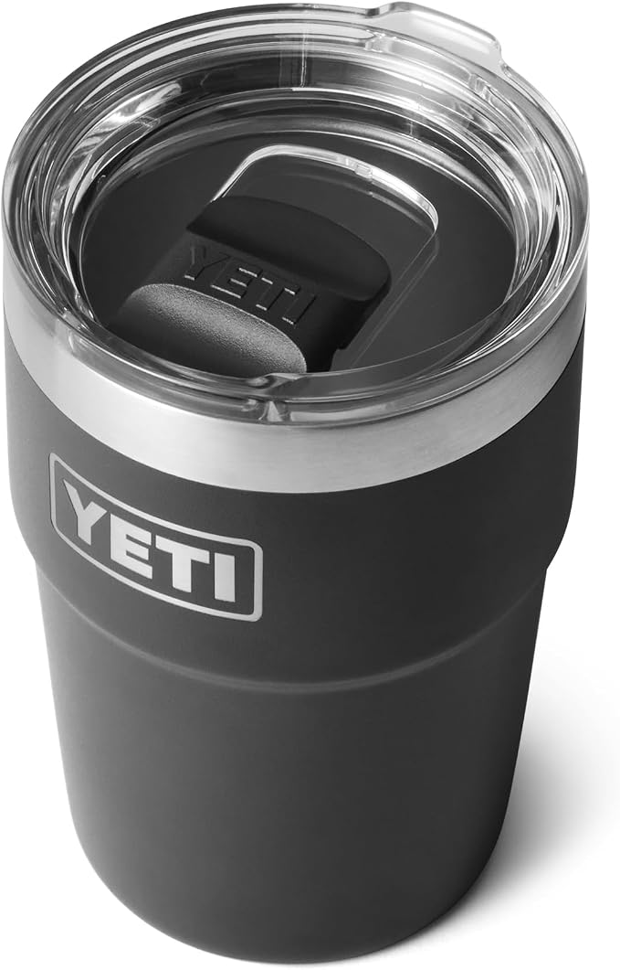 YETI Rambler 16 oz Stackable Tumbler, Vacuum Insulated, Stainless Steel with MagSlider Lid | Stackable