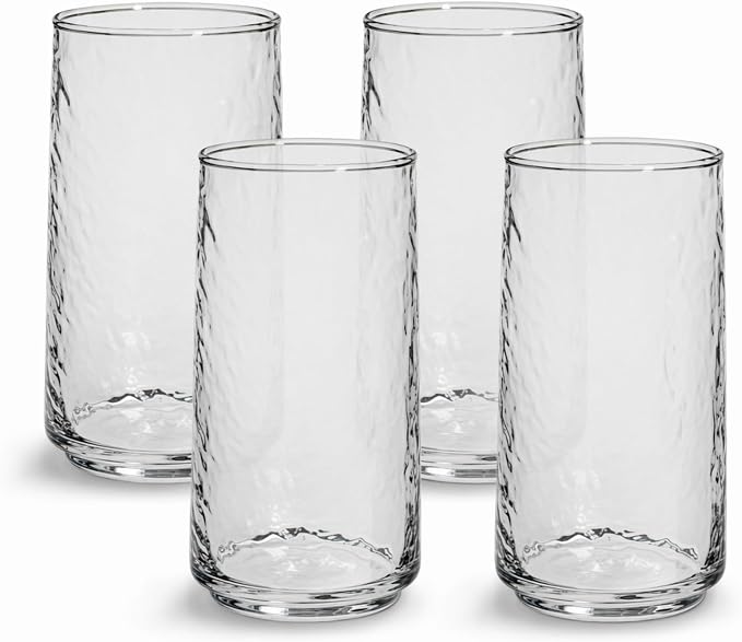 Anchor Hocking Brockhill Tea Drinking Glasses (4-Pieces, 18-ounce, dishwasher safe)