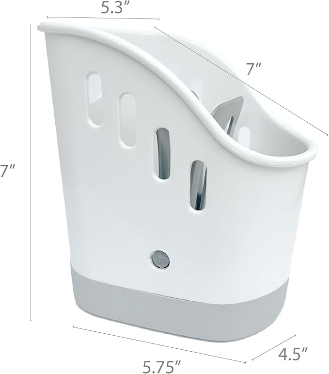 Trenton Gifts Kitchen Sink Organizer - Sink Caddy for Kitchen Organization: Sponge and Brush Holder