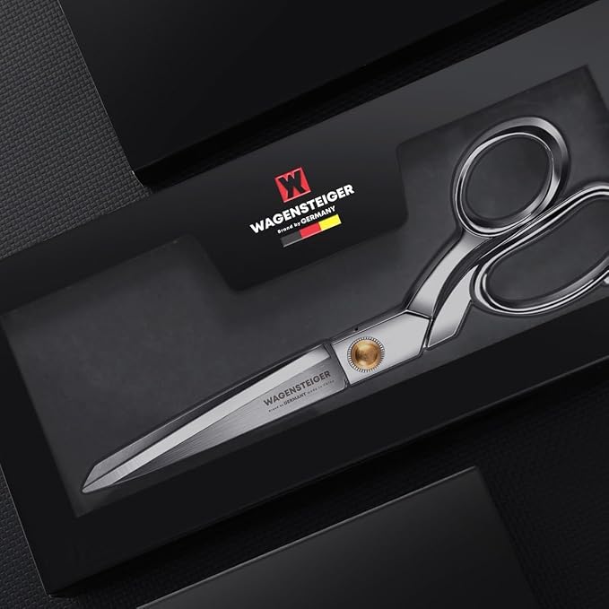 WAGENSTEIGER Stainless Steel Kitchen Scissors, Multi-Purpose Shears for Meat, Vegetables, Poultry & Seafood, Razor-Sharp Blades, Ergonomic Grip, Herb Stripper, Dishwasher Safe (Food Scissors 1601)