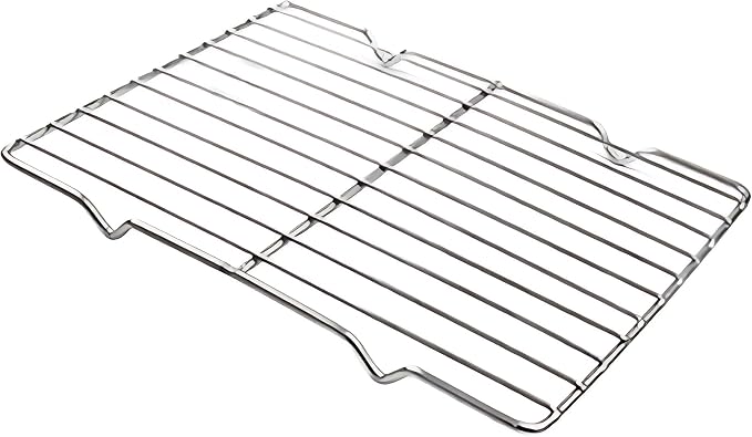 Heavy Duty Baking Rack 6.3"X10.1" Stainless Steel Cooling Rack Oven Safe Fits Air Fryer/Stockpot/Instant Pot/Pressure Cooker, Rust Free Rectangle Canning Rack (6.3"X10.1",25.7X16cm)