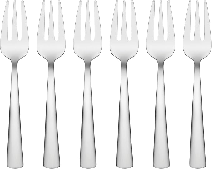 Oneida Set of 6 Cocktail Utensils (Cocktail Forks), Silver