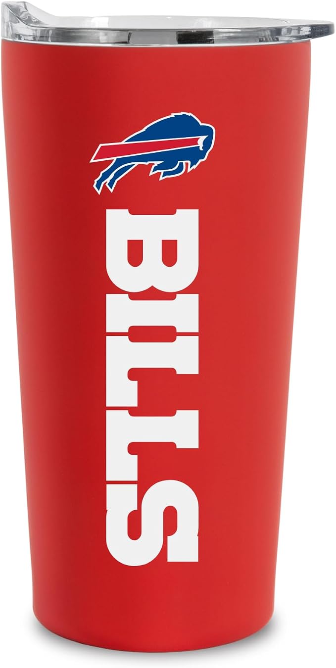 Rico Industries NFL Football Soft Touch, Easy Grip Tumbler