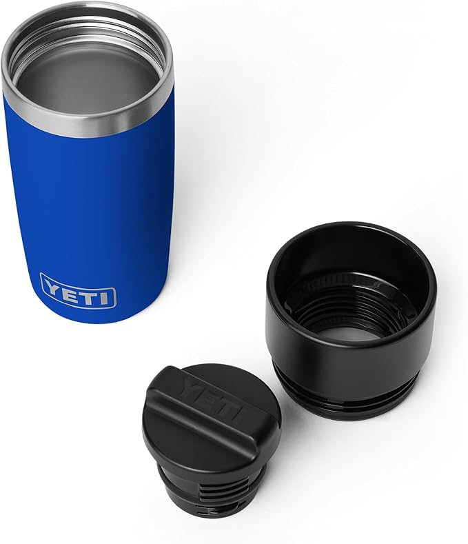 YETI Rambler 12 oz Travel Bottle, Stainless Steel, Vacuum Insulated with Leakproof Commuter Cap, Royal Blue
