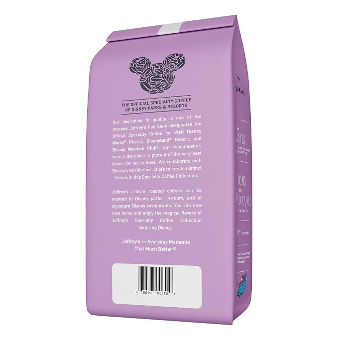Joffrey's Coffee - Disney Ursula Cauldron Brew, Disney Specialty Coffee Collection, Arabica Ground Coffee, Artisan Medium Roast, Rich & Smooth Taste (Ground, 11oz)