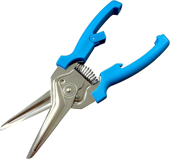 Kuhn Rikon Classic Kitchen & Garden Shears, 1 Count | Stainless Steel Blades, Assorted Colors