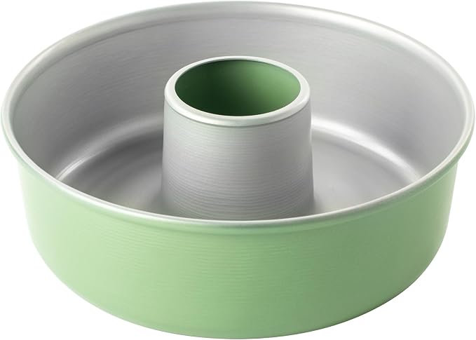 Nordic Ware Formed Tube Cake Pan, 12 Cup, Aurora Green