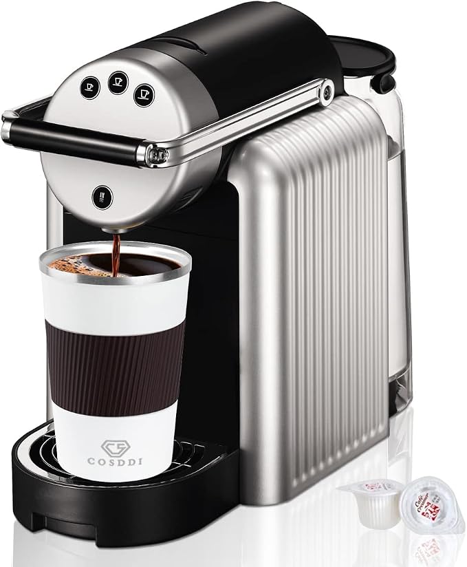CS COSDDI 12 oz Stainless Steel Vacuum Insulated Tumbler - Coffee Travel Mug Spill Proof with Lid - coffee Cup for Keep Hot/Ice Coffee,Tea and Beer (3rd White) | Stainless Steel Double-wall insulation, 6-Hour Heat Retention, 360°Leak proof, BPA-free, R...