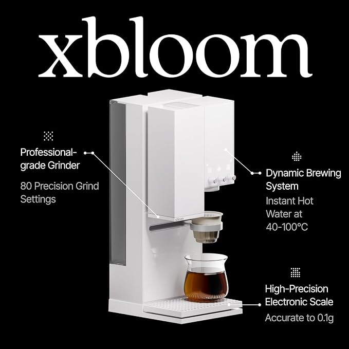 xBloom Studio Coffee Machine, Drip Coffee Maker, Grinder&Scale, AppControl