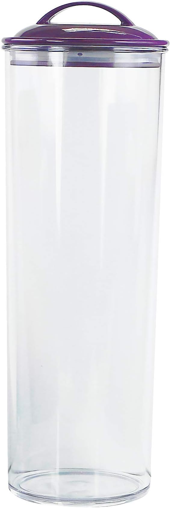 Calypso Basics by Reston Lloyd Acrylic Storage Canisters, Spaghetti, Plum
