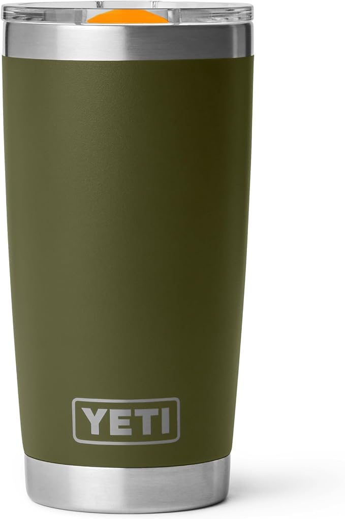 YETI Rambler 20 oz Stainless Steel Vacuum Insulated Tumbler w/MagSlider Lid