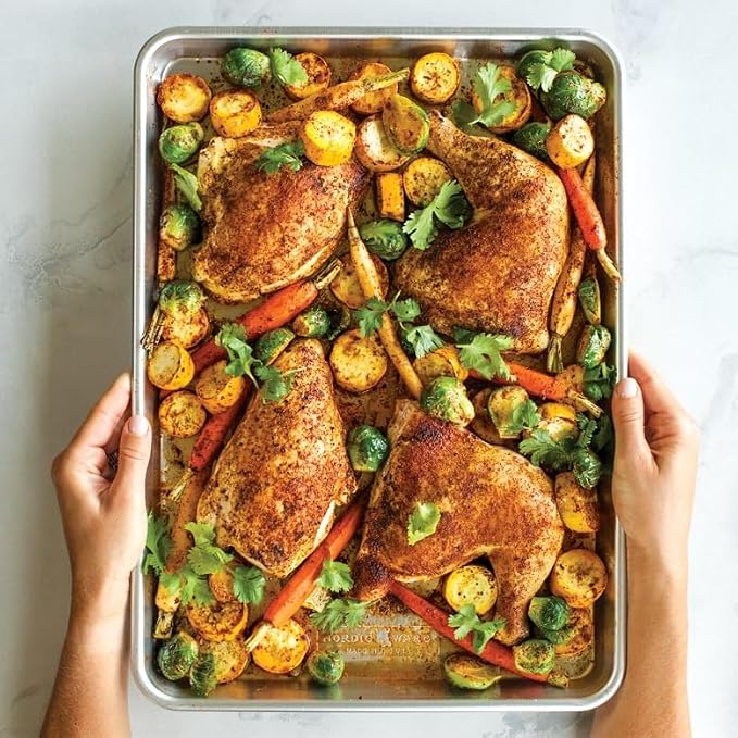 Nordic Ware Naturals Half Sheet with Lid