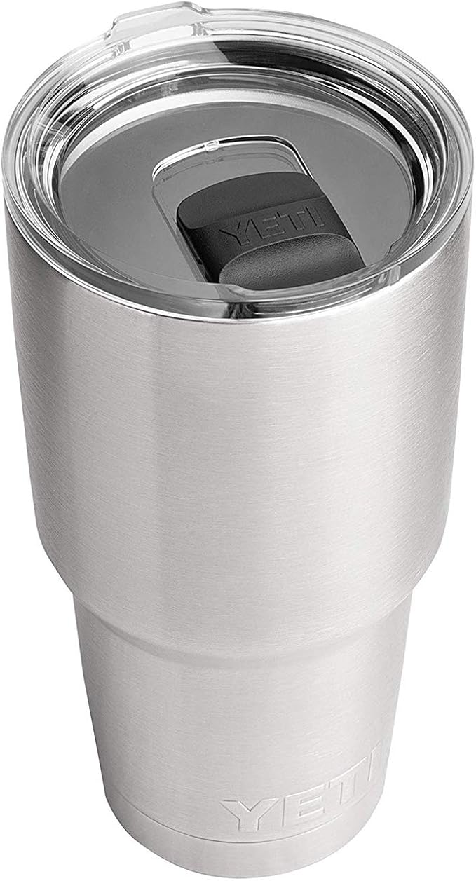 YETI Rambler 20 oz Stainless Steel Vacuum Insulated Tumbler w/MagSlider Lid
