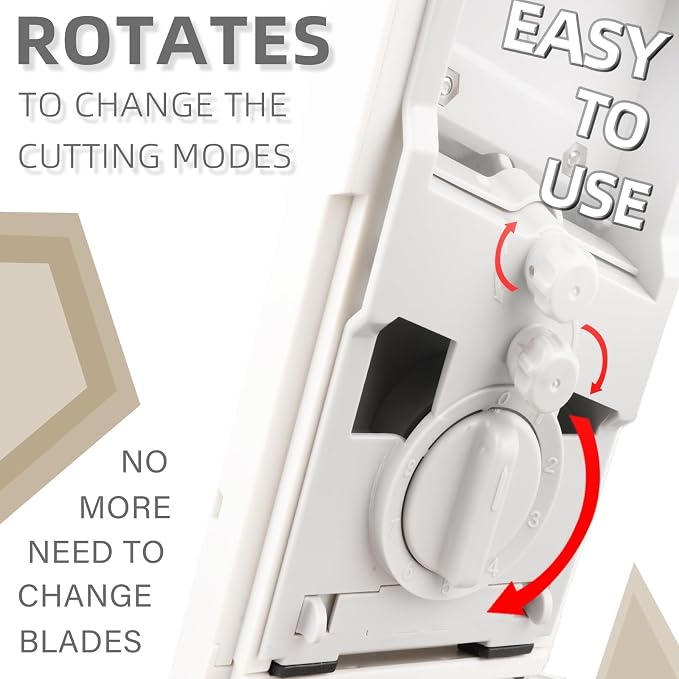 Upgrade Safe Mandoline Slicer for Kitchen,Adjustable Vegetable Food Chopper Onion Potato Fries Cutter, Veggie Salad Julienne + Dicer, with Draining basket, Kitchen Chopping Artifact, Gift