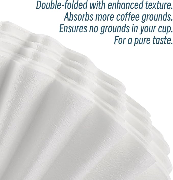 AGOGO Stainless Steel V60 Coffee Dripper & 50 Paper Filters, Black | Unbreakable carafe for kitchen RV camp and office, includes barista towel, lead-free food grade 304 stainless steel
