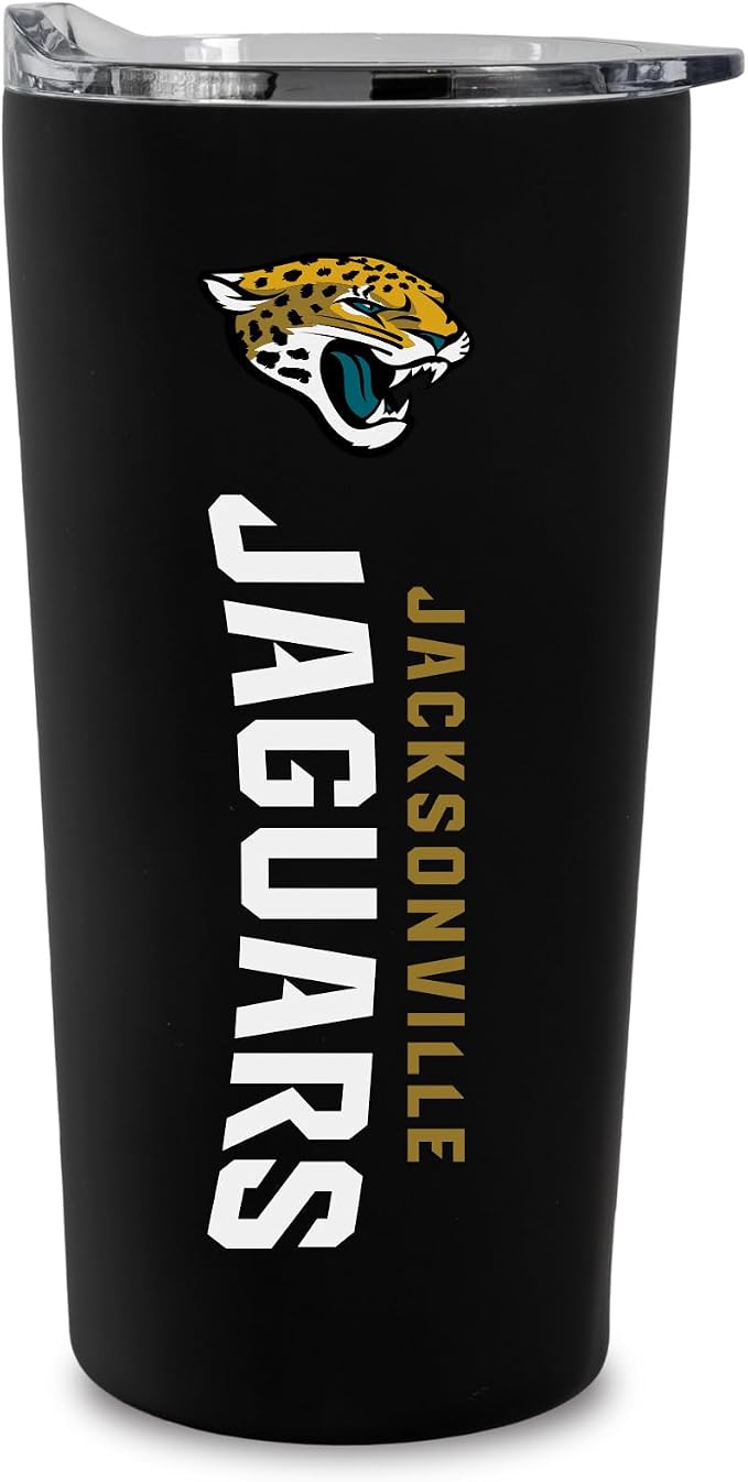 Rico Industries NFL Football Soft Touch, Easy Grip Tumbler