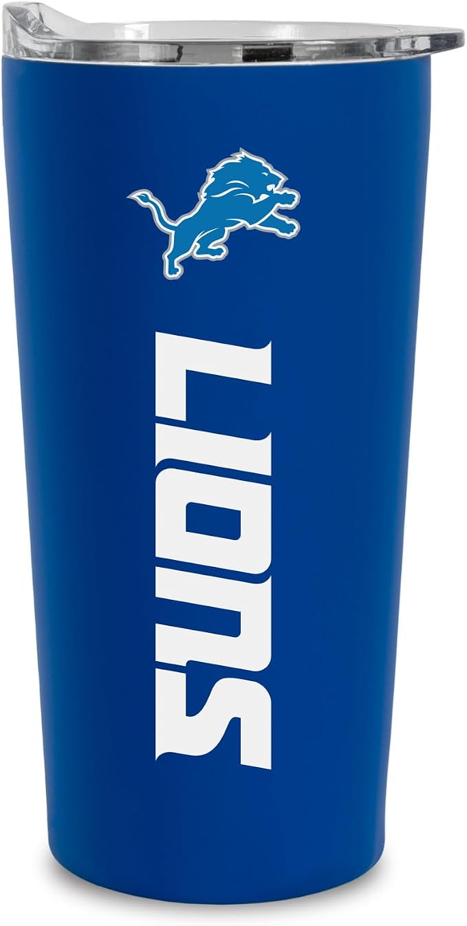 Rico Industries NFL Football Soft Touch, Easy Grip Tumbler