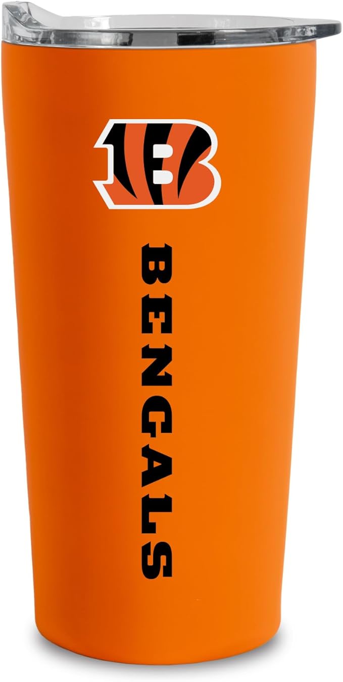 Rico Industries NFL Football Soft Touch, Easy Grip Tumbler