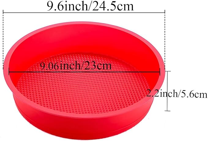Silicone Cheesecake Water Bath Protector for 8'',8.5'' Springform Pan | Leakproof Springform Pan Protector,Cheesecake Baking Accessories