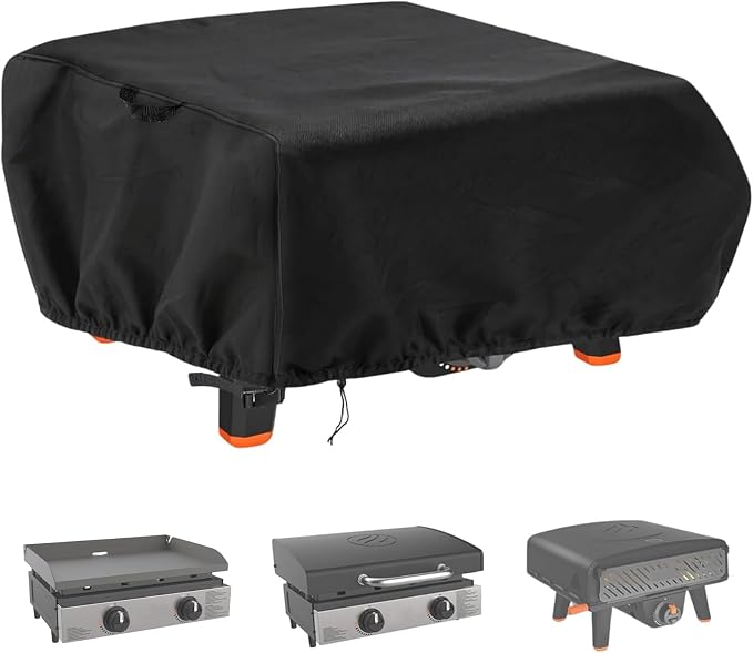 Pizza Oven Cover for Blackstone 2404 Tabletop Pro Pizza Oven | Waterproof Heavy Duty Grill Cover for Blackstone Pizza Oven - 25" L×26" W×11" H