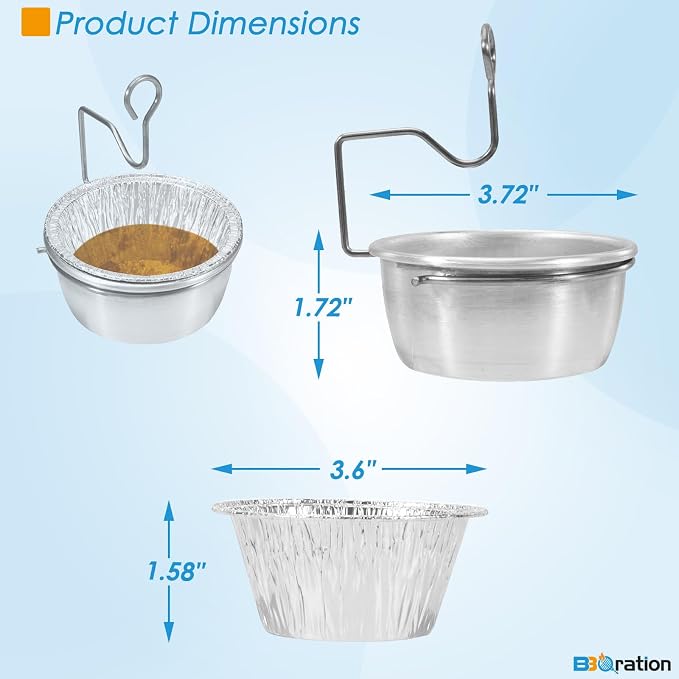 Universal Grease Cup for Char-Broil Kenmore and Other Similar Grills | 5884694 Grease Catcher Cup with Holder and 15-Pack Aluminum Drip Liner Collect Cooking Oil for Masterbuilt 30" & 40" Smokers