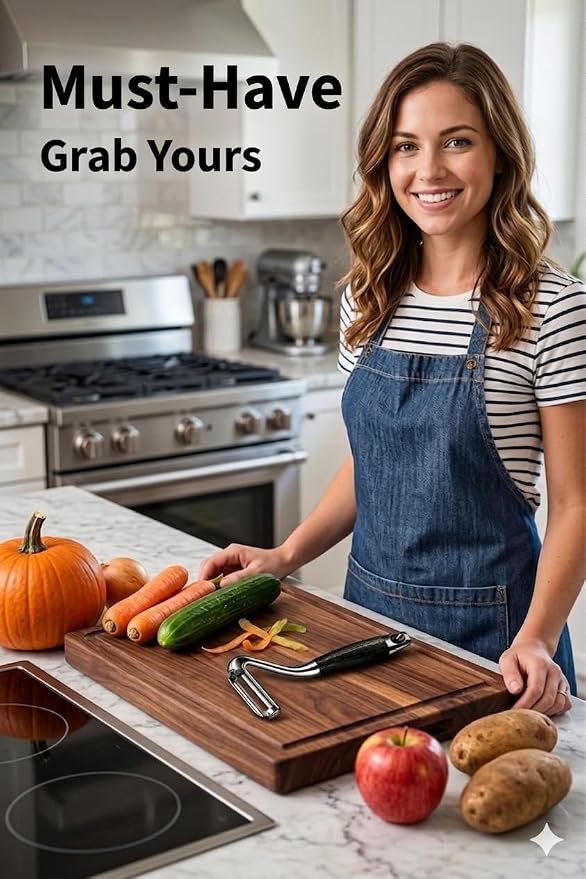 Vegetable Peeler,5 Years Warranty,Potato Peeler,Effortless Peeling,Kitchen Sharp Stainless Steel Blade Veggie Gadgets for Fruit Apple Carrot Pumpkin Pineapple SugarCane,Dishwasher Safe