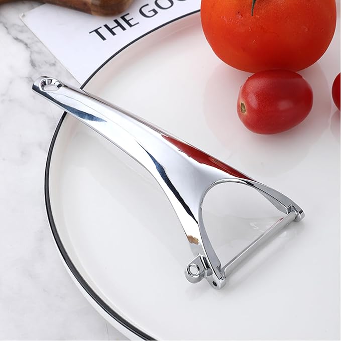 Vegetable Peeler Ergonomic Stainless Steel Handle for Potato Apple | Y-Shaped Swivel,Sharp Rustproof Blade,Built-in Potato Eye Remover,Fits Pumpkin Veggie, Peelers for Kitchen,Dishwasher Safe