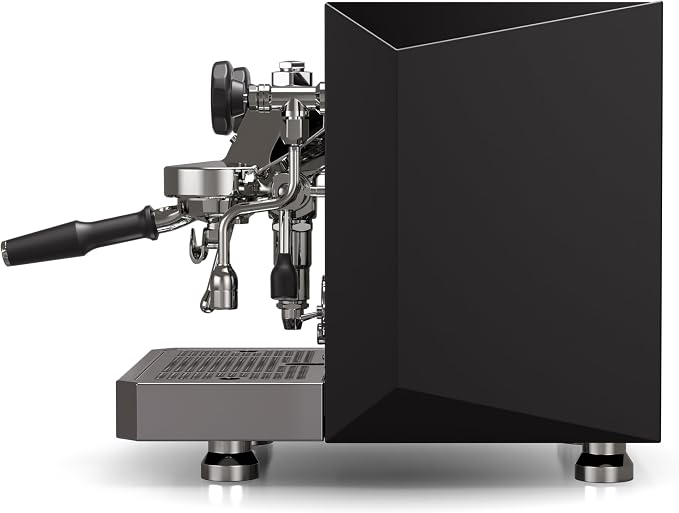 Rocket Espresso Giotto FAST R Espresso Machine | Rotary Pump | Heat Exchanger | PID Temperature Control | (Black)